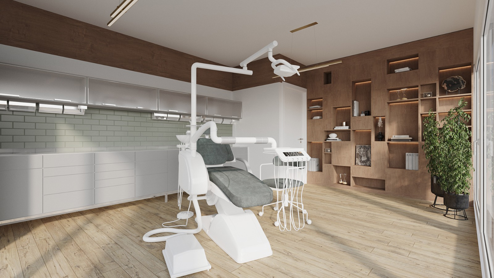 DENTIST CLINIC  <br> <br>  Interior